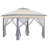 Outsunny 11' X 11' Pop Up Canopy Tent With Netting And Carry Bag-112831104