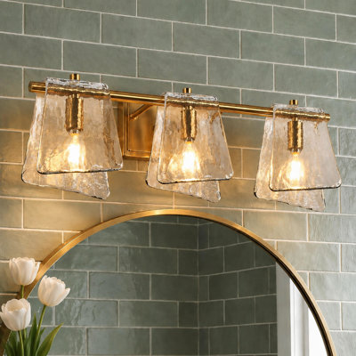 Elisabette 23.6" W 3-Light Dimmable Vanity Light