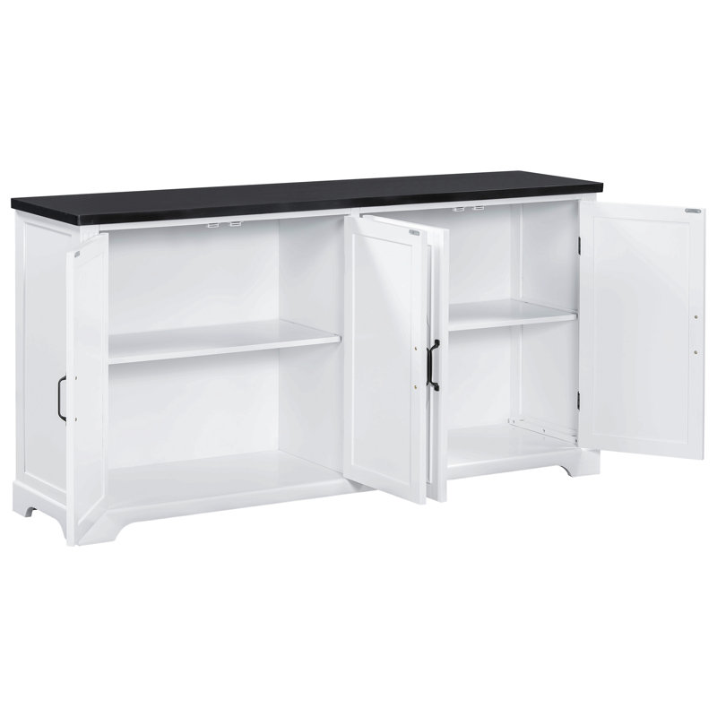 Buffet American Country, Noir / blanc