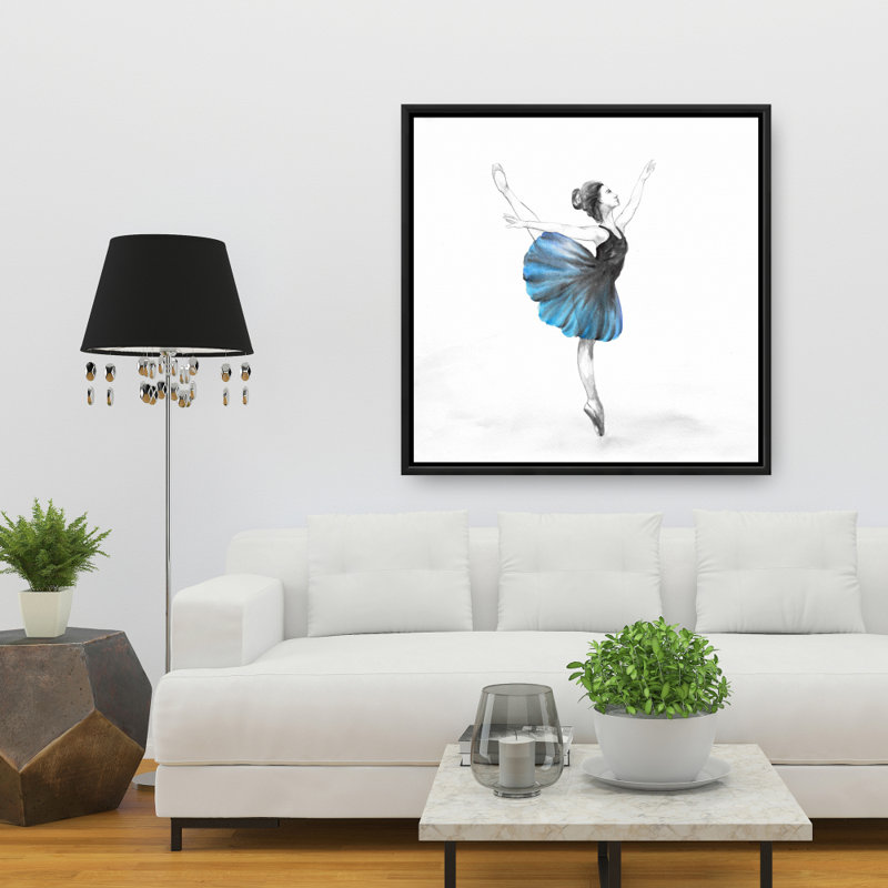 " Small Blue Ballerina "