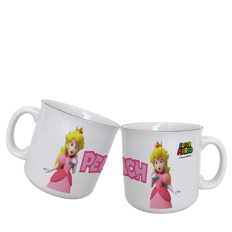 Super Mario- The Princess 20oz. Camper Mug
