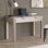 Bureau rectangulaire cannelé de 48 po de large blanc aulne Lonsdale