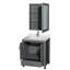 Meuble-lavabo simple avec plateau en marbre et armoire à pharmacie Sheffield-118233606-97648638-118233604