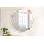 Huldar Glass Flat Wall Mirror