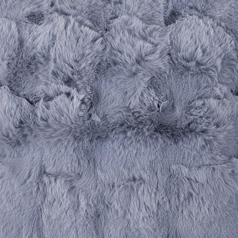 Cotton Rectangular Backrest Pillow Case, Light Grey