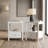 Absecon Modern 23"H 1 Drawer Nightstand With Open Shelf
