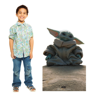 Grogu On Rock