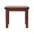 Solid Wood Butterfly Dining Table, Chestnut, Dark Brown, Table