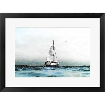 Into the Wind par Denise Brown - impression encadrée