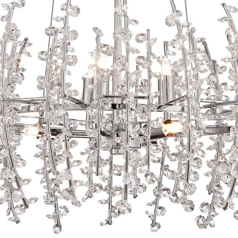 Lustre tambour unique à 6 lumières Viggo