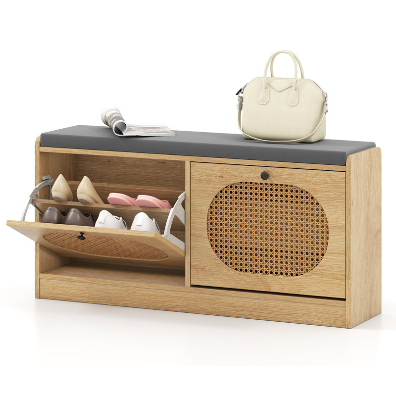 12 Pair Shoe Storage Bench