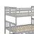 Full Over Full Bunk Bed With Twin Size Trundle And Ladder-1999519703