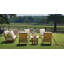 Croquet Teak Patio Chair with Cushions