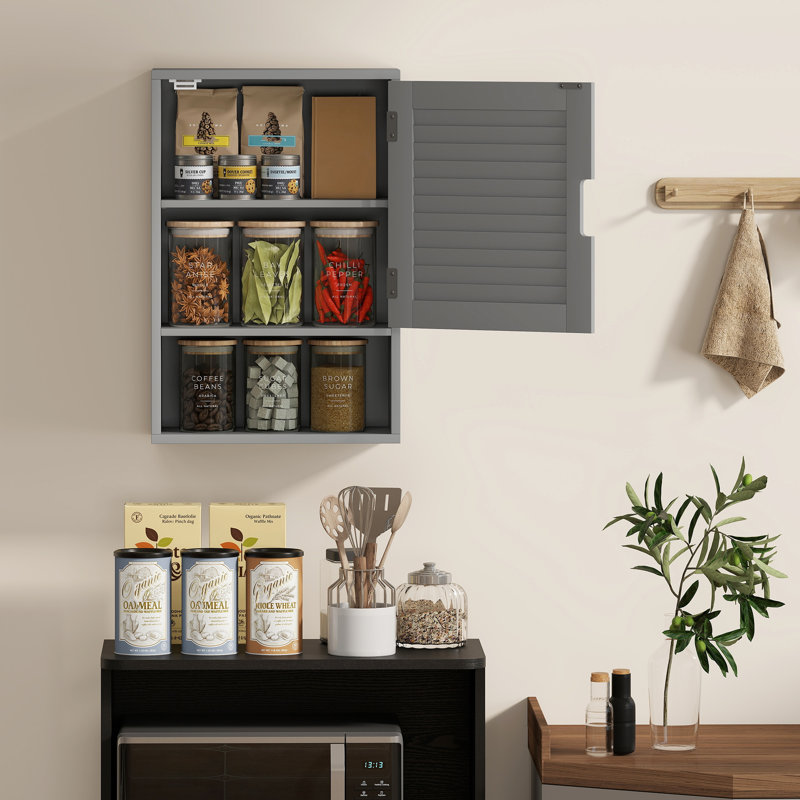 Bathroom Cabinet, Gray