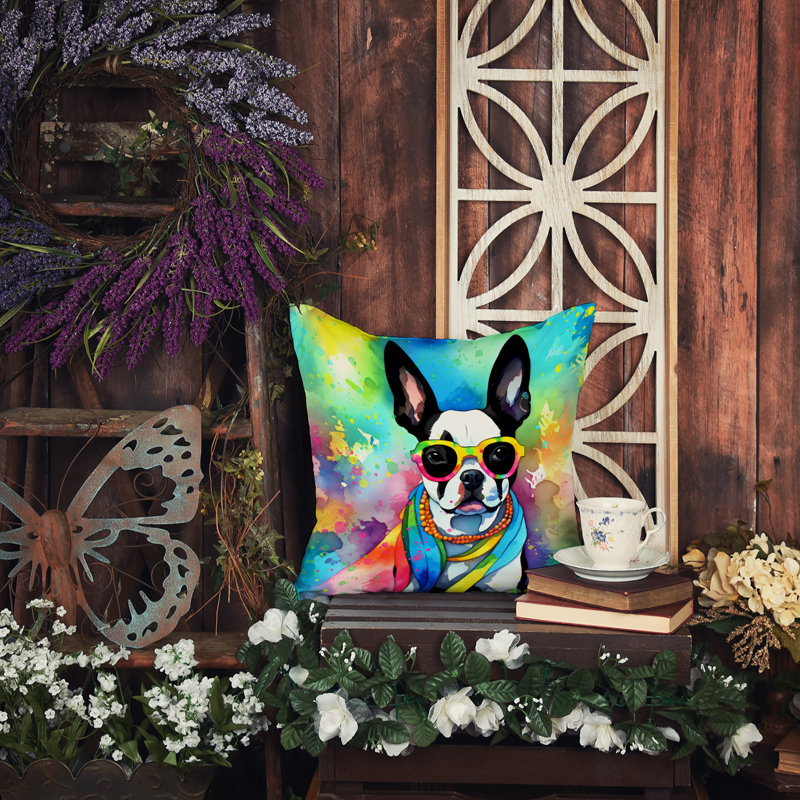  Coussin décoratif Autre / Sans motif, 14 po x 14 po