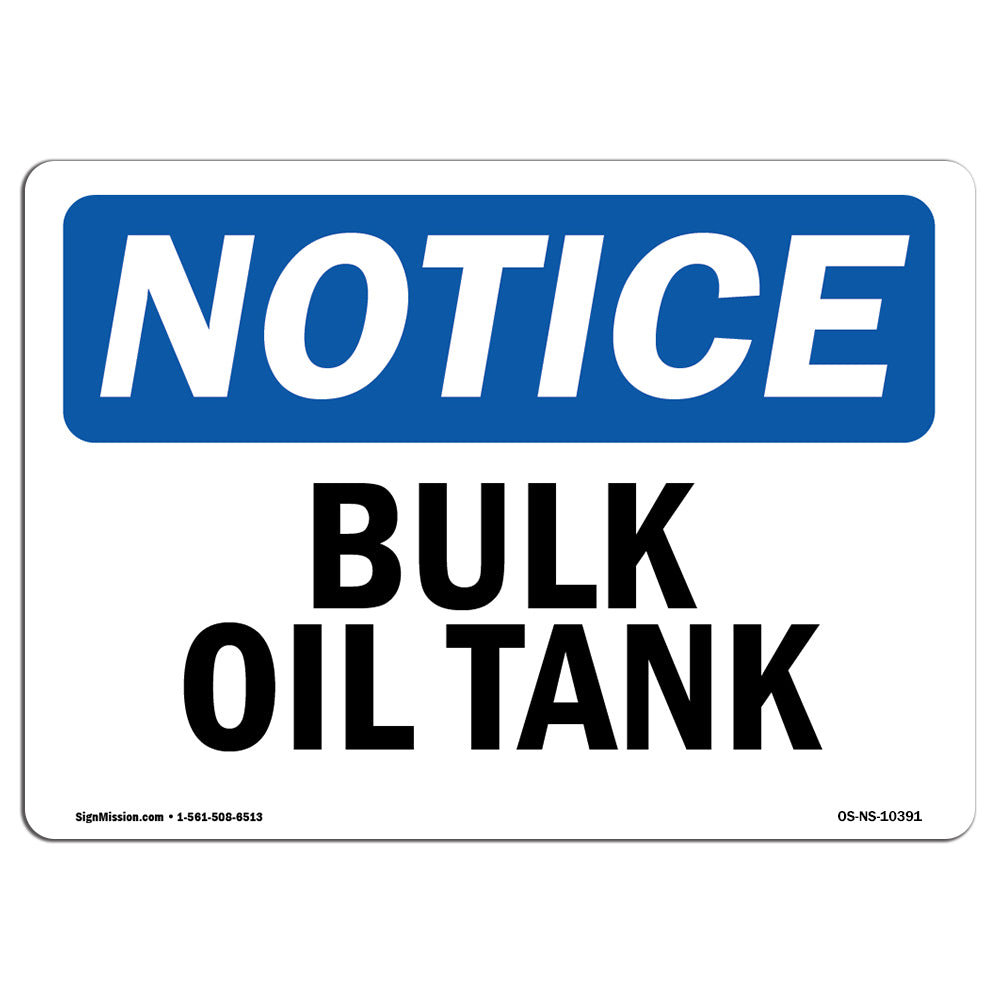 SignMission Bulk Oil Tank Sign | Wayfair