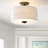 Winterton Fabric Semi Flush Mount-1248027613