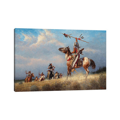 Gathering The Eagles by Joe Velazquez - Wrapped Canvas Painting