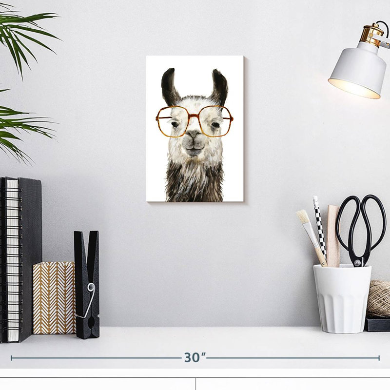 Brampt Hip Llama III, 12" H x 8" W