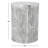 Silverd Aluminum Accent Stool