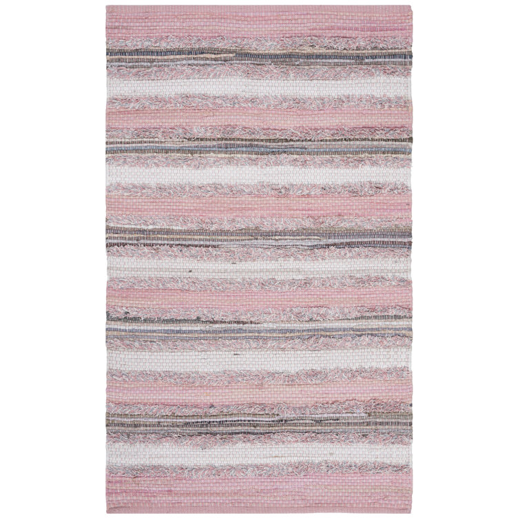 Monaca Hand Woven Cotton Striped Rug