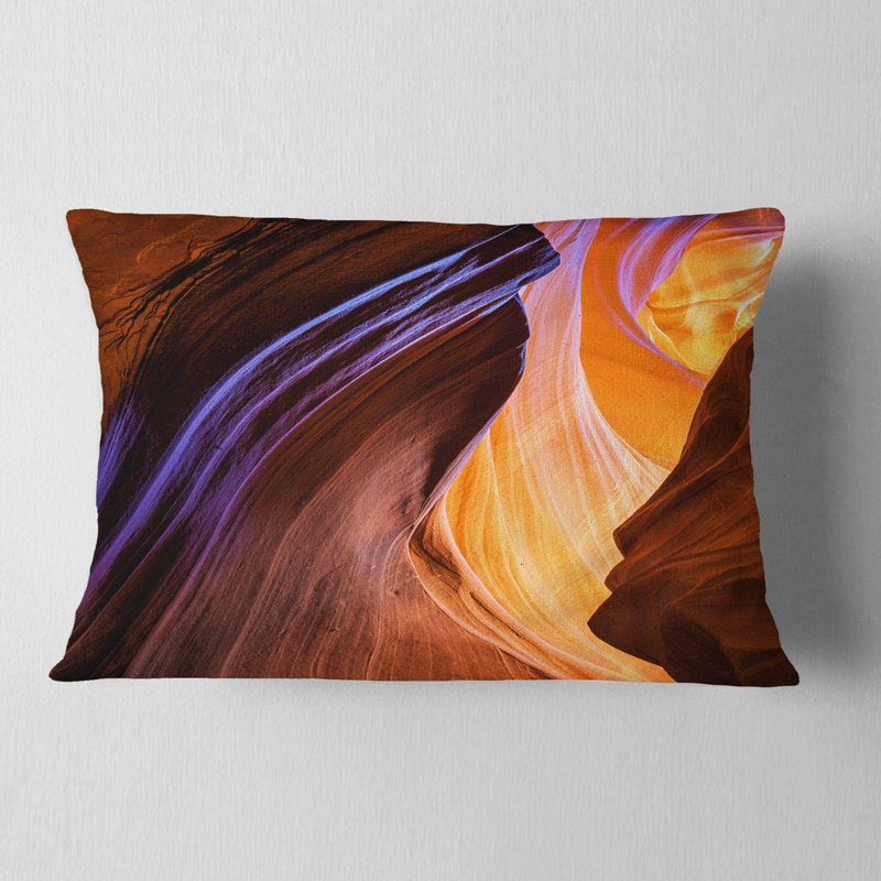 Landscape Reversible Throw Pillow