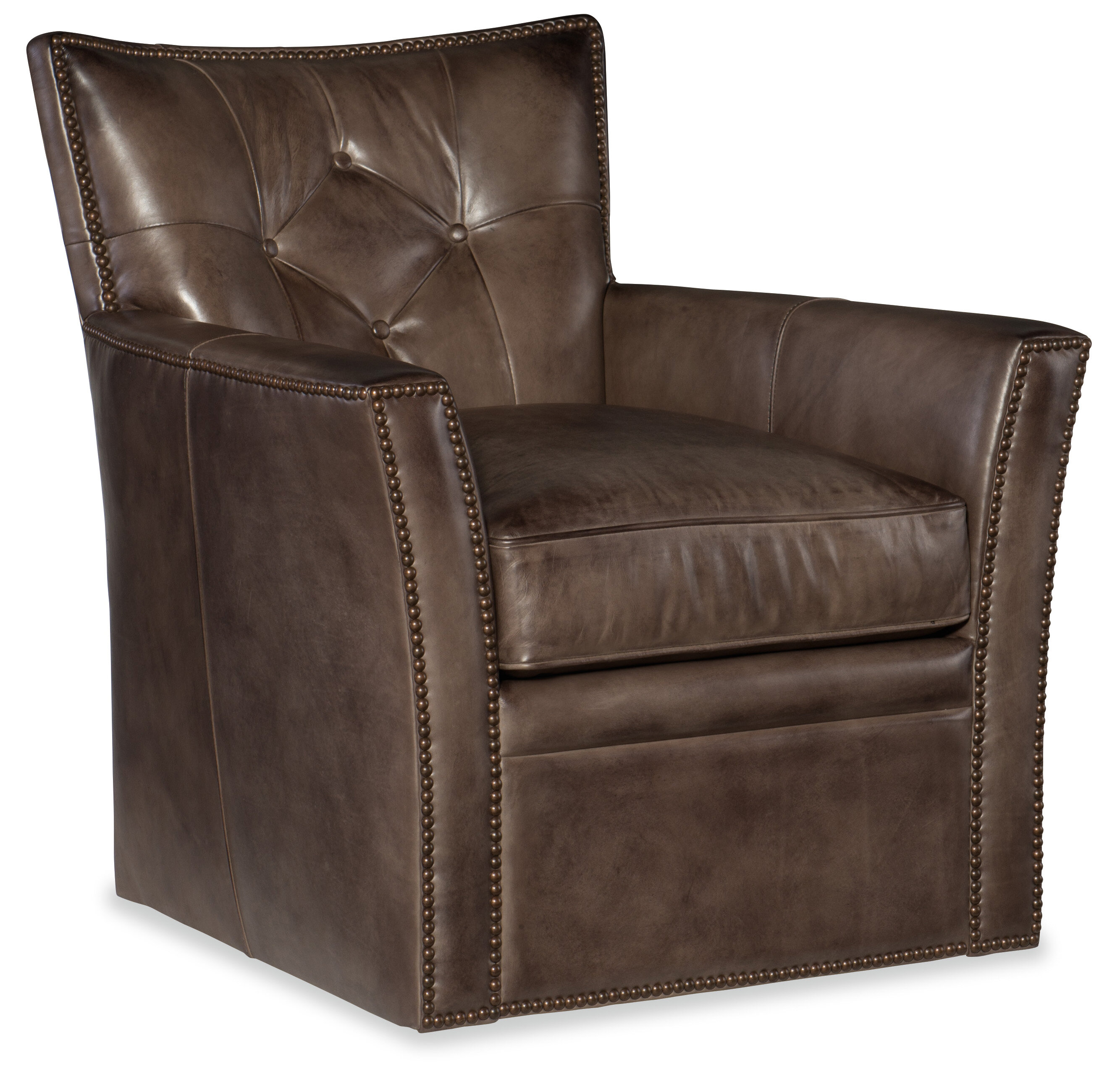 Hooker leather club deals chair