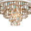 Plafonnier semi-encastré 3 lumières 18 po Dolcetti
