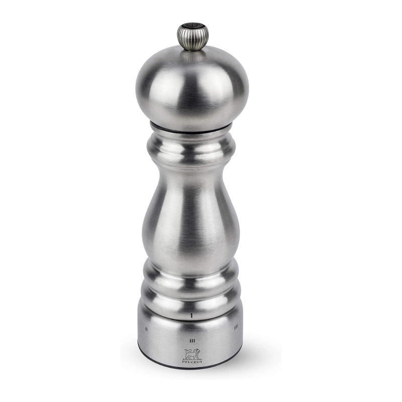 Paris Chef Pepper Mill, 9" H x 2.36" W x 2.36" D, Pepper Mill
