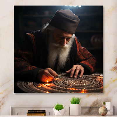 Judaïsme Kippah Traditions I - Judaïsme, décoration murale en métal
