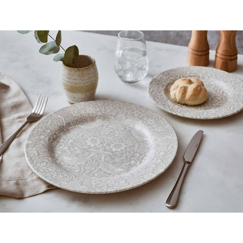 Assiette, 11 po (voleur de fraises)