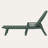 POLYWOOD Nautical Chaise with Arms-543207