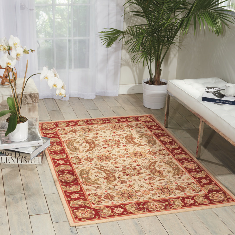 16th Century Wool Oriental Indoor Rug, Rectangle 3'9" x 5'9"