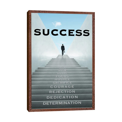 Staircase To Success - Print on Canvas