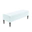 Safar Striped Ottoman Storage Bench – Upholstery Plush Velvet Shoe Bench with Black Turned Wooden Legs-520219421-521705319