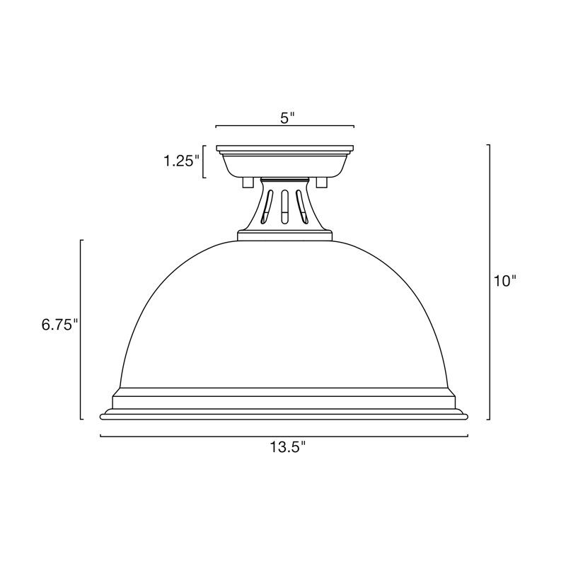 Alycia Semi Flush Mount