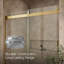 Porte de douche H 74 po x l 59,63 po Levity avec technologie CleanCoat Levity-69281656-69281654