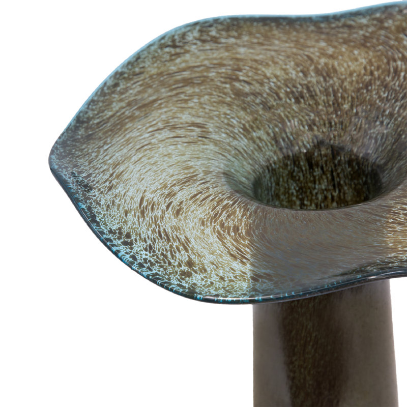 Vase de table Frederico, H 16,5 po x l 10,6 po x P 10,6 po