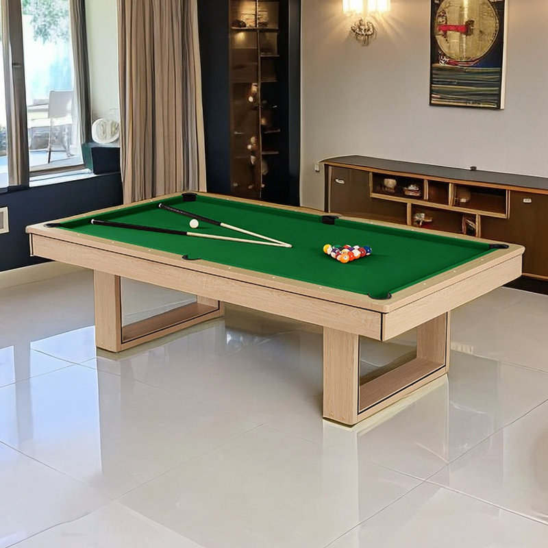 IQOWEL Multi Game Pool Table, 9 ft, Green