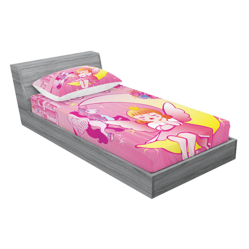 Microfiber Sheet Set, Twin XL Sheet Set with Fitted Sheet