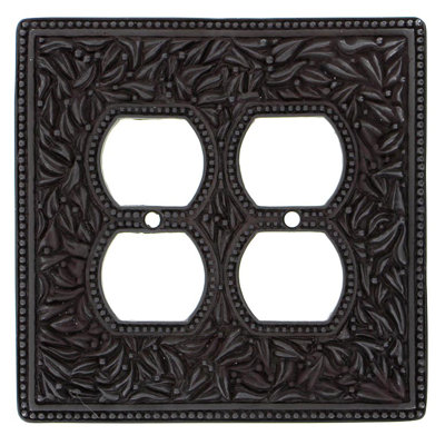 San Michele 2-Gang Duplex Outlet Wall Plate