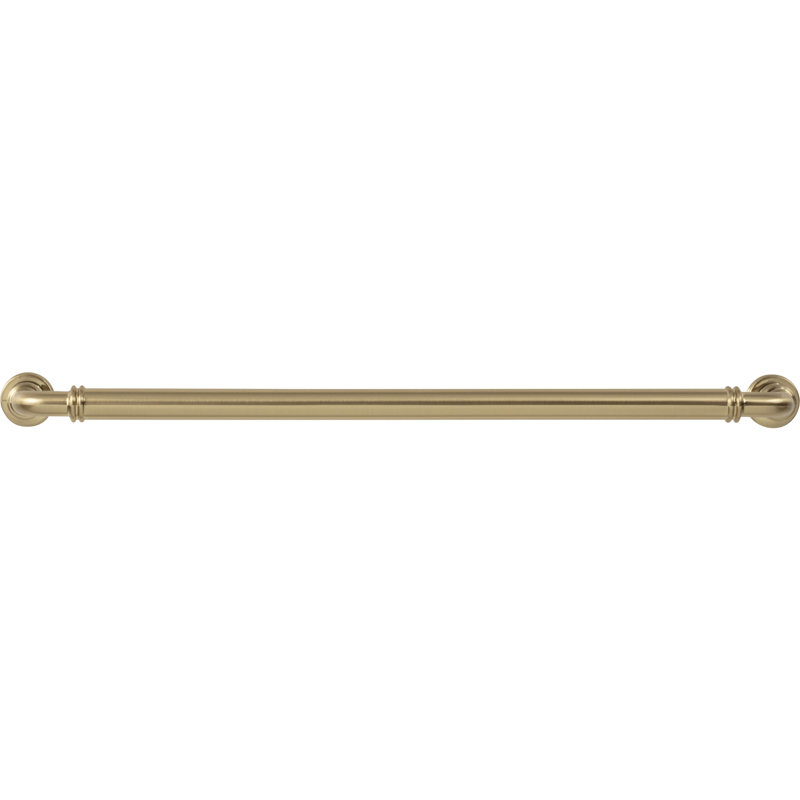 Cranford Bar Pull, Brushed Satin Nickel, 12" Center to Center