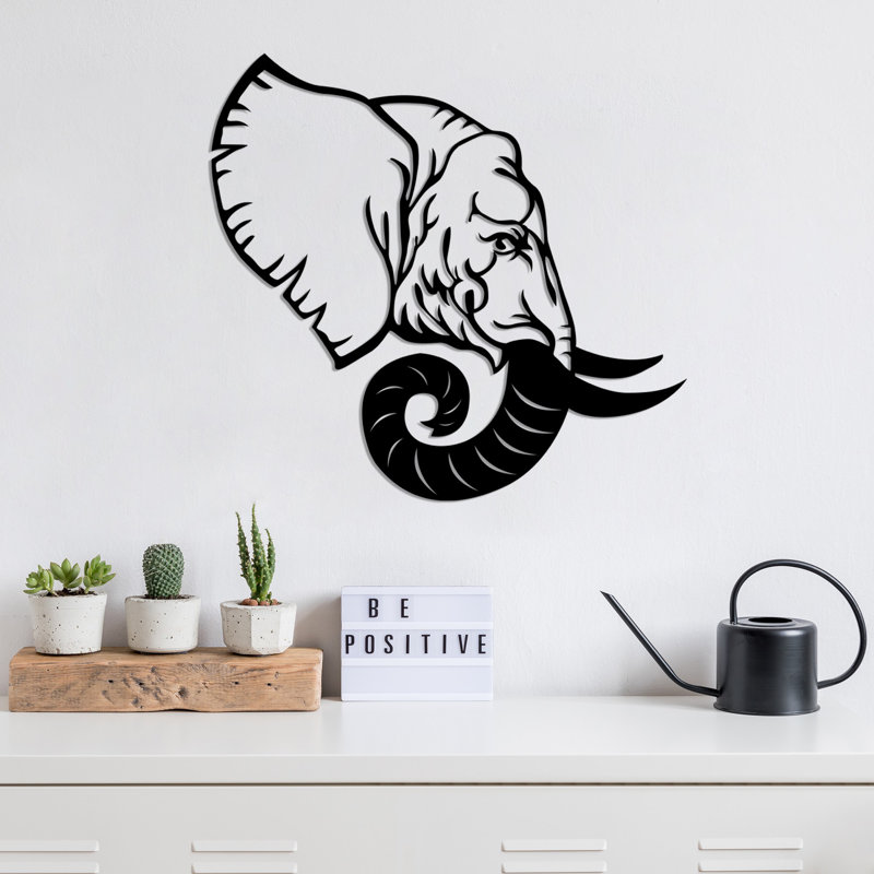 Animals Wall Decor on Metal