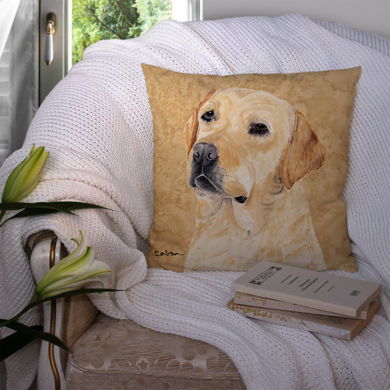 Coussin intérieur/extérieur labrador