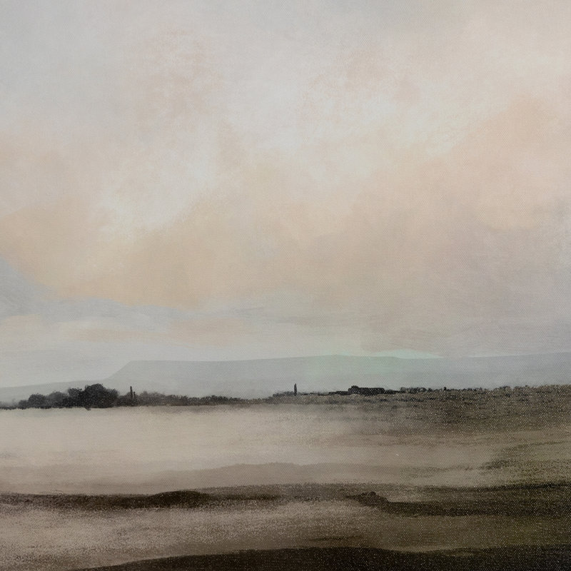 Topsham Painting by Dan Hobday, 30" H x 40" W