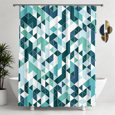 Shower Curtains with Hooks Included