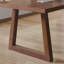 Bureau rectangulaire en bois massif brun noisette-1741027982