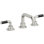 Descanso 8" Widespread Lavatory Faucet with Carbon Fiber Handle and ZeroDrain