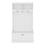 35.4 " Wide Hall Tree with Cabinet-1370096212