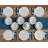 Alexis 18-Piece Porcelain Dinnerware Set-Service For 6